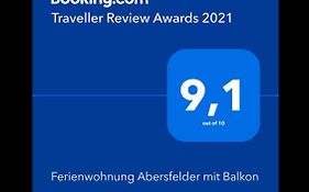 Ferienwohnung Abersfelder mit Balkon